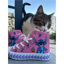 Scarpe Magiche Stich Pembe Ayakkabı (31-35 Numara Arası Işıksızdır )