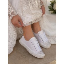 Scarpe Magiche Gelin Ayakkabısı Inci Tabanlı