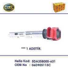 Hella ATEŞLEME BOBİN TOUAREG 1-2 A4 B6-B7-B8 A6 C6-C7 Q7 4LB Q5 8RB A5 B8 2,8/3,0/3,2/4,2 FSİ-TFSİ-QUAT. 5DA358000-631