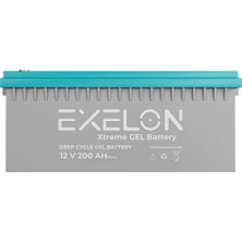 Exelon 12V Volt 200A Amper Jel Akü