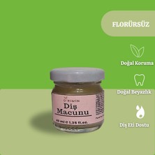 ORimin Doğal Diş Macunu – Hindistan Cevizi Yağı, Bentonit Kil, Nane & Çörekotu Yağı İçerikli – SLS, Florür ve Şeker İçermez – 40 ml Cam Kavanoz