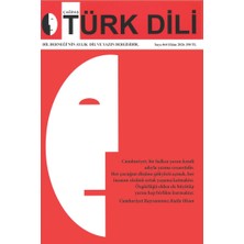 Dergi Kapında Çağdaş Türk Dili Dergisi 464.SAYI Ekim 2026