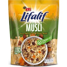 5 Adet Eti Lifalif Kuru Meyveli Fındıklı Müsli 350 G