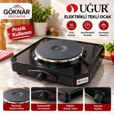 Uğur Elektikli Tekli Ocak