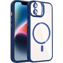 Marka Kolik Joko Apple Iphone 11 Remim Lensli Magsafe Standlı Kapak - Lacivert