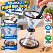 Marka Kolik Eğlenceli Huni Şeklinde Ilginç Şeffaf Para Biriktirme Kumbarası