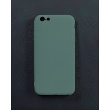 Lexroo Iphone 6 Plus Kılıf Nano Içi Kadife Silikon – Koyu Yeşil
