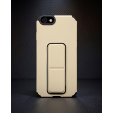Lexroo Iphone 6 Kılıf Mega Standlı Silikon – Gold