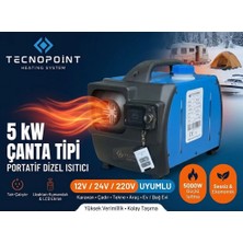 Yirmiyedi Tecnopoint Taşınabilir Dizel Isıtıcı (Webasto Muadili)