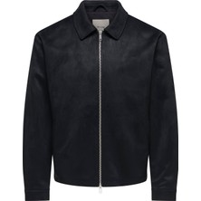 Only & Sons Regular Fit Gömlek Yaka Süet Görünümlü Mont Erkek Mont 22038712
