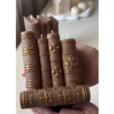 Opulent Accessories Kitap Mum Büyük Boy, Dekoratif Mum Ögretmenler Günü,babalar Günü,anneler Günü,doğum Günü, Yeni Ev, Yeni Iş, Yeni ,yıl Vb Dekoratif Hediyelik Mum