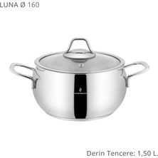 Sofram Luna 16 cm Derin Tencere - 1,5 Litre