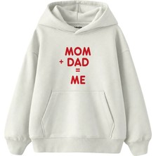 The Lucid Lab Mom Plus Dad Çocuk Hoodie