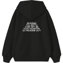 The Lucid Lab Grandma Come Get Me Çocuk Hoodie