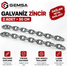 Gemsa Store Galvaniz Zincir