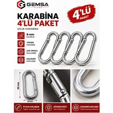Gemsa Store Galvaniz Kaplı Çelik Karabina