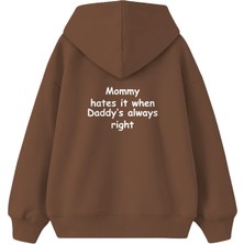 The Lucid Lab Daddy Is Right Çocuk Hoodie