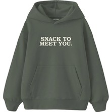 The Lucid Lab Snack To Meet You Çocuk Hoodie
