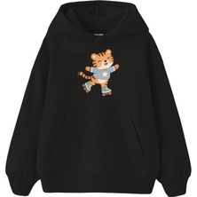 The Lucid Lab Roller Tiger Çocuk Hoodie