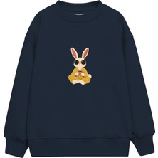 The Lucid Lab Slow Morning Bunny Çocuk Sweatshirt