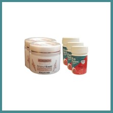 Trendexa Three Brand Vücut Kremi 100 ml Arnavut Kremi 2 Adet + Rus Merhemi 50 ml 3 Adet Mac