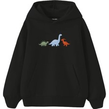The Lucid Lab Dino Friends Çocuk Hoodie