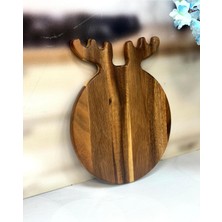 Arow Akasya Yuvarlak Kesme Tahtası TR-0918