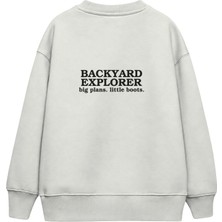 The Lucid Lab Backyard Explorer Çocuk Sweatshirt