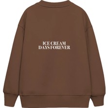 The Lucid Lab Ice Cream Days Forever Çocuk Sweatshirt