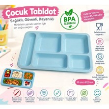 Adalinhome Polikarbon Kırılmaz Çocuk Tabldot (10ADET)
