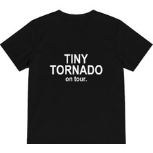 The Lucid Lab Tiny Tornado Çocuk Tişört - Siyah