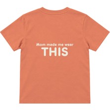 The Lucid Lab Mom Made Me Wear This Çocuk Tişört - Somon
