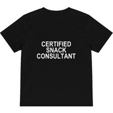 The Lucid Lab Snack Consultant Çocuk Tişört - Siyah
