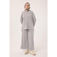 Suede Style 6070 - Yumuşak Kumaş Rahat-Şık-Salaş Kadın Takımı