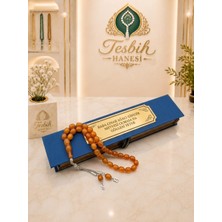 Tesbih Hanesi Ateş Kehribar Tesbih Harfli Kişiye Özel Seri Sıkma Kehribar Tesbih Usta Işi Tesbih Gümüş Kaplama Püskül Babaya Hediye Sevgiliye Hediye Ogretmene Hediye