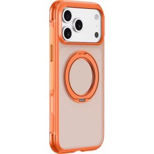 Zenviaa Joko Apple iPhone 18 Pro/17 Pro Airbag Ring Yüzüklü Magsafe Kapak - Turuncu ZENVIAA365423