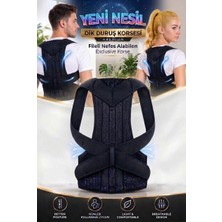 Ankaflex Yeni Nesil Kadın Erkek Dik Durus Korsesi Kambur Korse Omuz Bel Sırt Korsesi