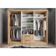 Baramolife Eko 6 Kapaklı Gardırop - G.A.H.E_277