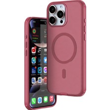 Toyigoo Joko Apple iPhone 16 Pro Max Mim Magsafe Kapak - Bordo