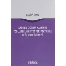 Str Store Kadının Sığınma Hakkının Toplumsal Cinsiyet Perspektifiyle Değerlendirilmesi