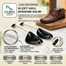 Mater Ayakkabı 10 Çift  yaylı Ayakkabı Kalıbı 39-44 Erkek Bedenlere Uygundur