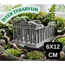 Flexis Antik Yunan Parthenon Tapınağı Tasarımlı Ister Teraryum Ister Masa Dekoru