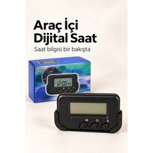 Ersert Ers- Dijital Ekranlı Araba Saati Alarm ve Süre Takibi