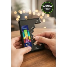 sbodurhome Evrensel Mini Pil Test Cihazı – Pil Doluluk Seviyesi Ölçer ve Pil Durum Kontrol Aparatı