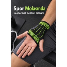 Ersert Ers- Avuç Içini ve Bileği Saran Örgü Sporcu Bilekliği