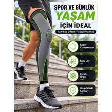 Wisipi Uzun Kompresyon Diz Destekliği Spor ve Günlük Kullanım Için Güçlü Destek
