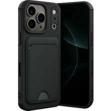 sbodurhome Apple Iphone 17 Pro Max Kelvin Kartvizitli Silikon - Siyah