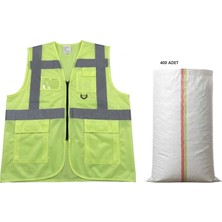 Vento Mühendis Ikaz Yeleği Sarı 400 Adet Xl
