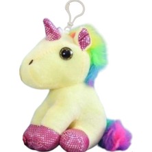Selay Toys Unıcorn Anahtarlık 12 cm - Sarı (1533)