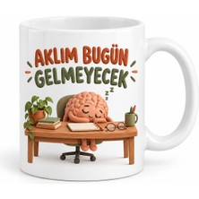 Be Aklım Izinli Tasarımlı Porselen Kupa - Model 980 Najmaddin